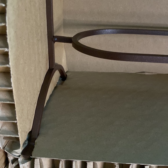 Pottery Barn Festive Tree Trimming Forest Gnomes Tiered Stand 🎄🎁 - Picture 7 of 11